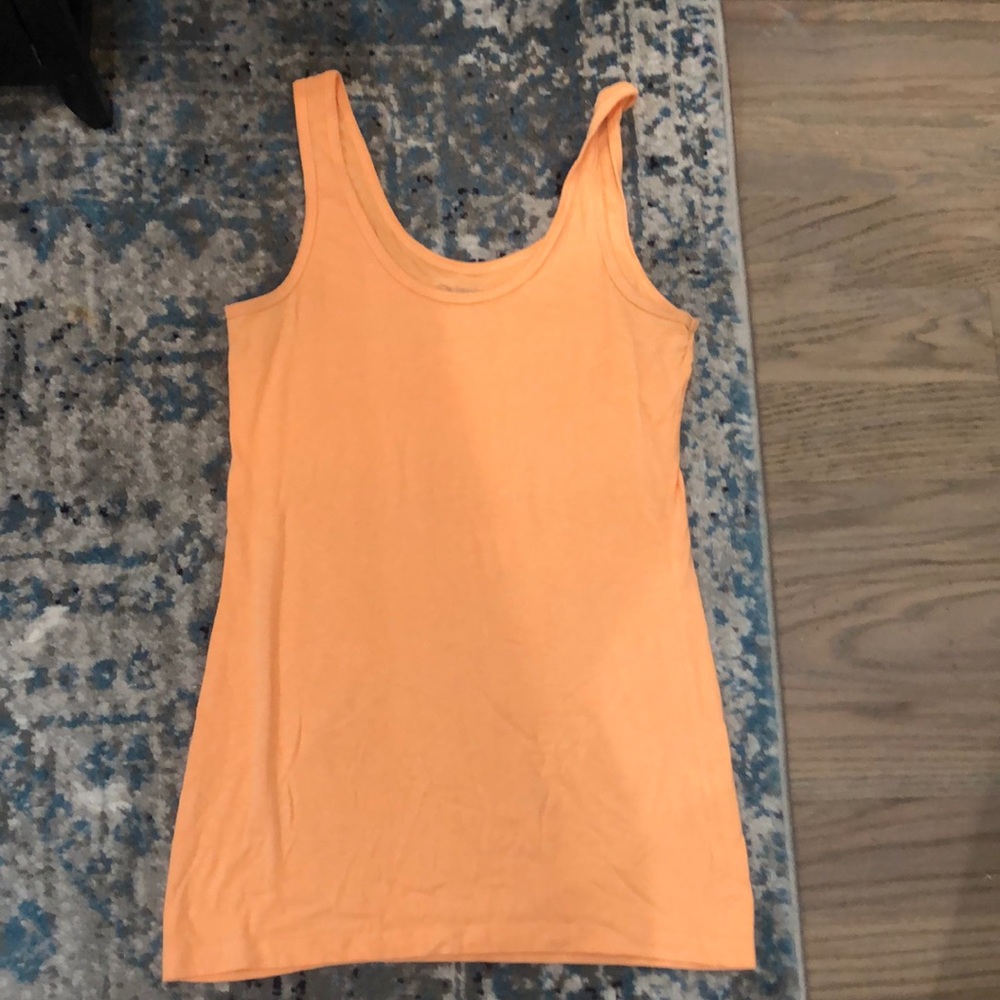 Orange tang top